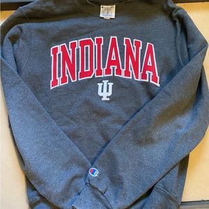 Champion Indiana Crewneck, Size Small